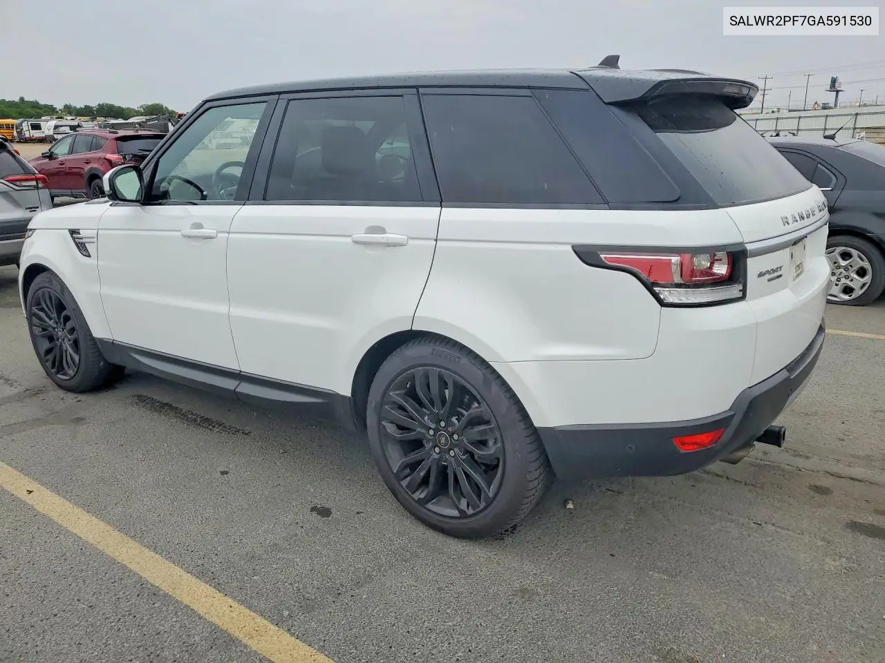2016 Land Rover Range Rover Sport Hse VIN: SALWR2PF7GA591530 Lot: 58730796