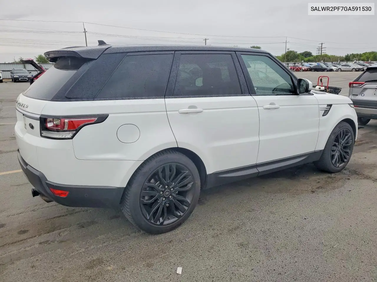 2016 Land Rover Range Rover Sport Hse VIN: SALWR2PF7GA591530 Lot: 58730796