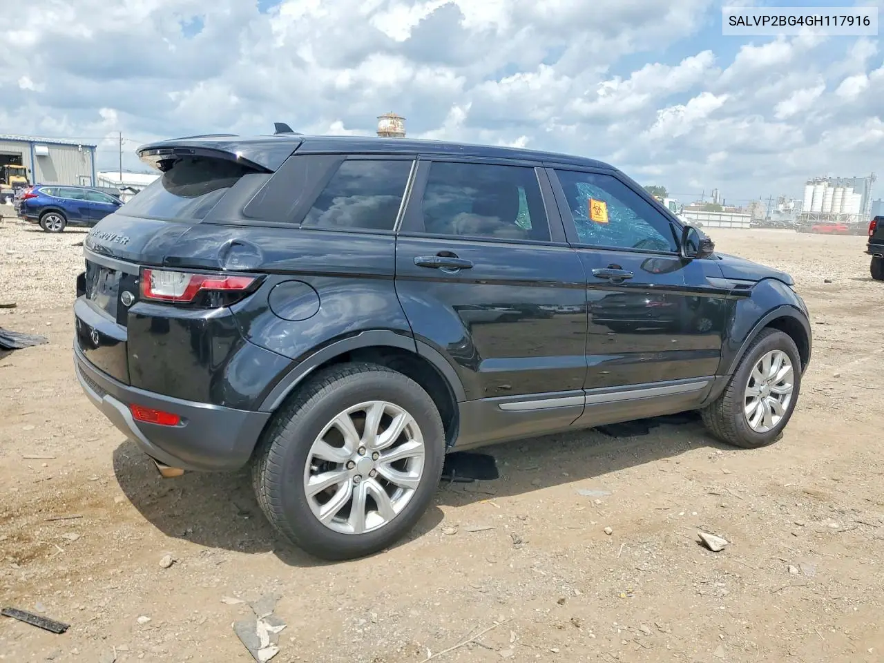 2016 Land Rover Range Rover Evoque Se VIN: SALVP2BG4GH117916 Lot: 59016886