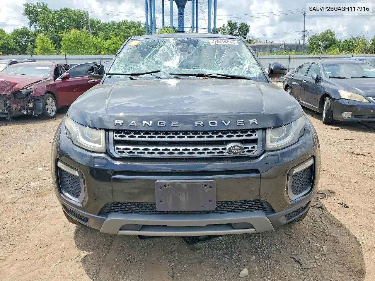 2016 Land Rover Range Rover Evoque Se VIN: SALVP2BG4GH117916 Lot: 59016886