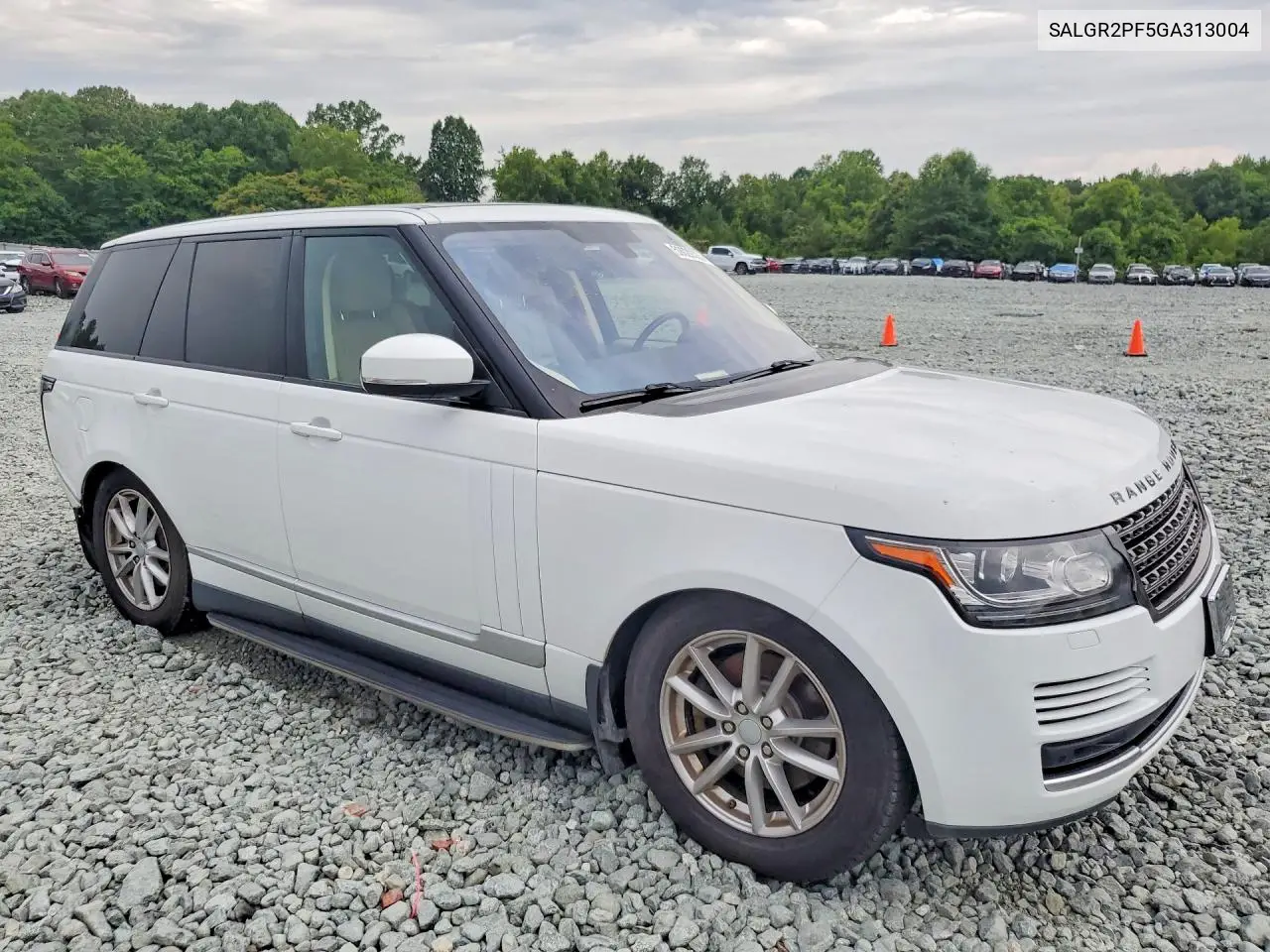 2016 Land Rover Range Rover VIN: SALGR2PF5GA313004 Lot: 59029326