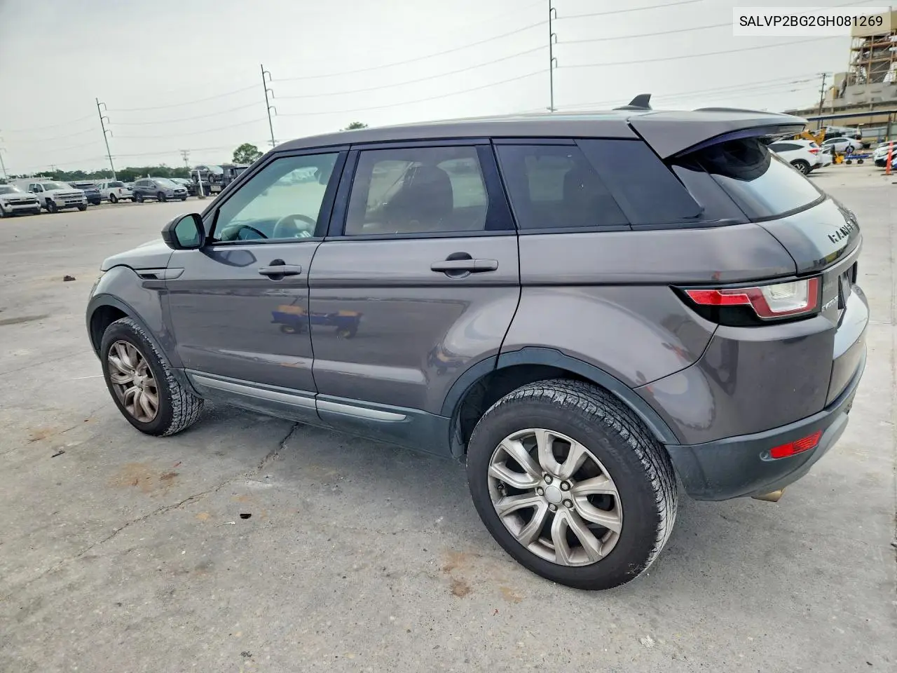 2016 Land Rover Range Rover Evoque Se VIN: SALVP2BG2GH081269 Lot: 59168846
