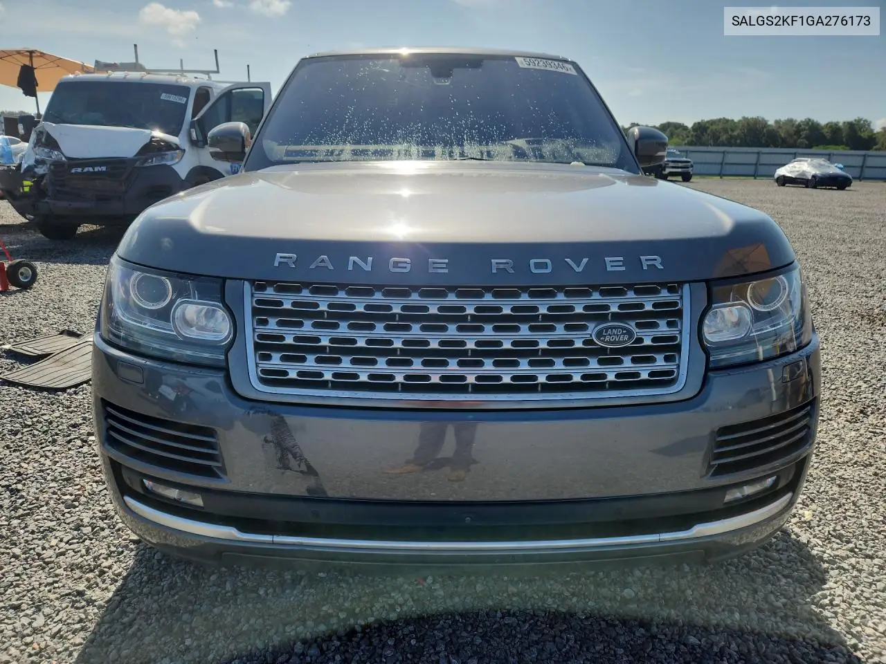 2016 Land Rover Range Rover Hse VIN: SALGS2KF1GA276173 Lot: 59239346