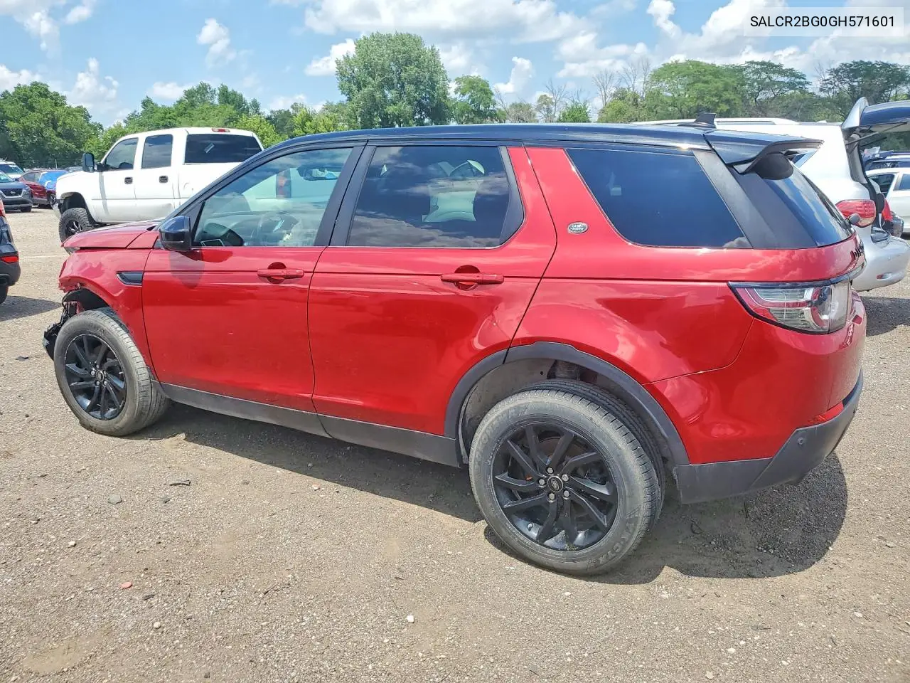 2016 Land Rover Discovery Sport Hse VIN: SALCR2BG0GH571601 Lot: 59897996