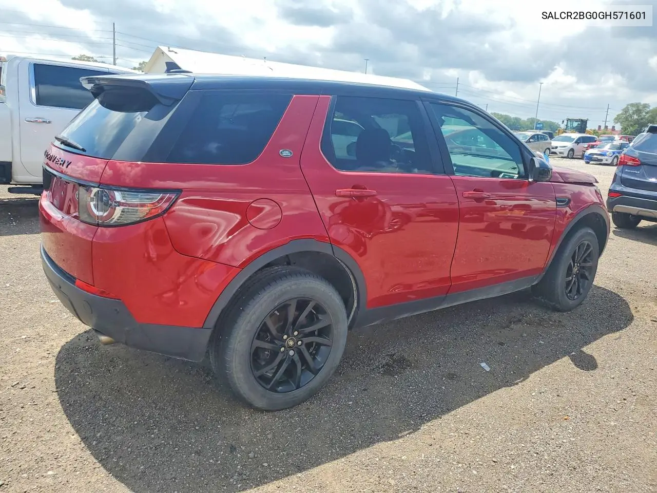 2016 Land Rover Discovery Sport Hse VIN: SALCR2BG0GH571601 Lot: 59897996