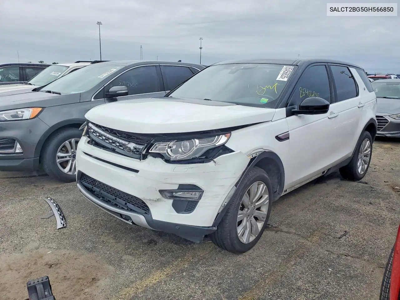2016 Land Rover Discovery Sport Hse Luxury VIN: SALCT2BG5GH566850 Lot: 85456835