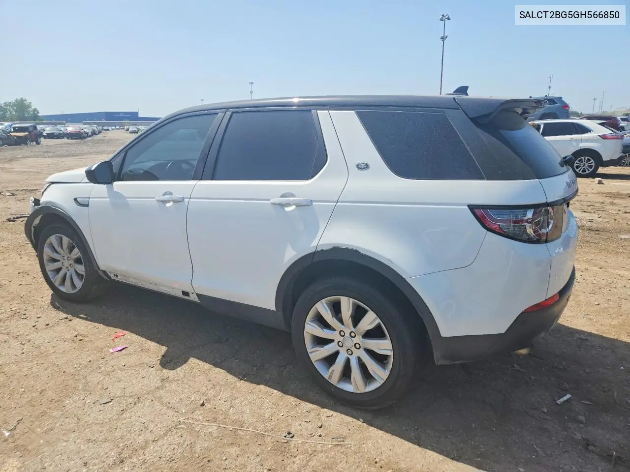 2016 Land Rover Discovery Sport Hse Luxury VIN: SALCT2BG5GH566850 Lot: 85456835