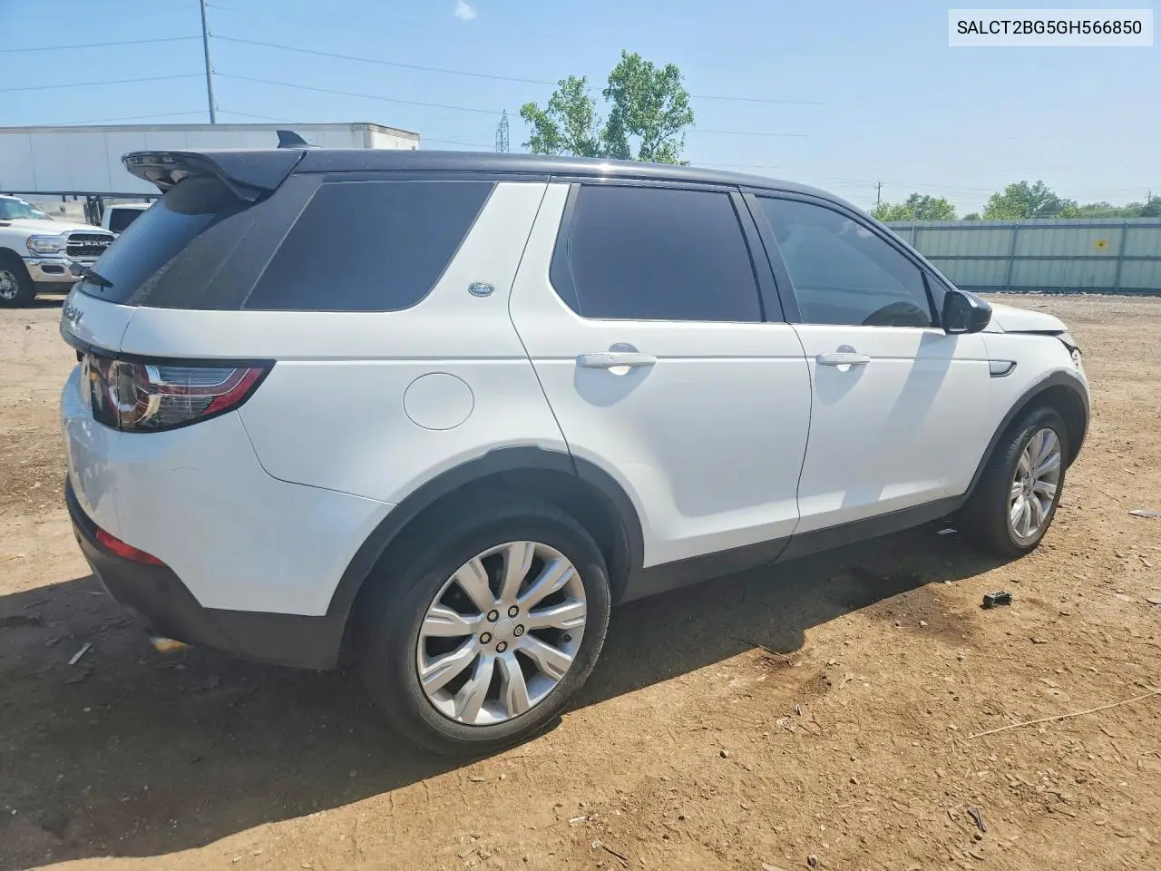 2016 Land Rover Discovery Sport Hse Luxury VIN: SALCT2BG5GH566850 Lot: 85456835