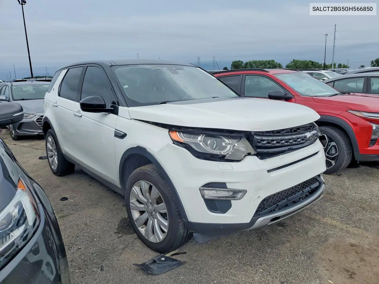 2016 Land Rover Discovery Sport Hse Luxury VIN: SALCT2BG5GH566850 Lot: 85456835