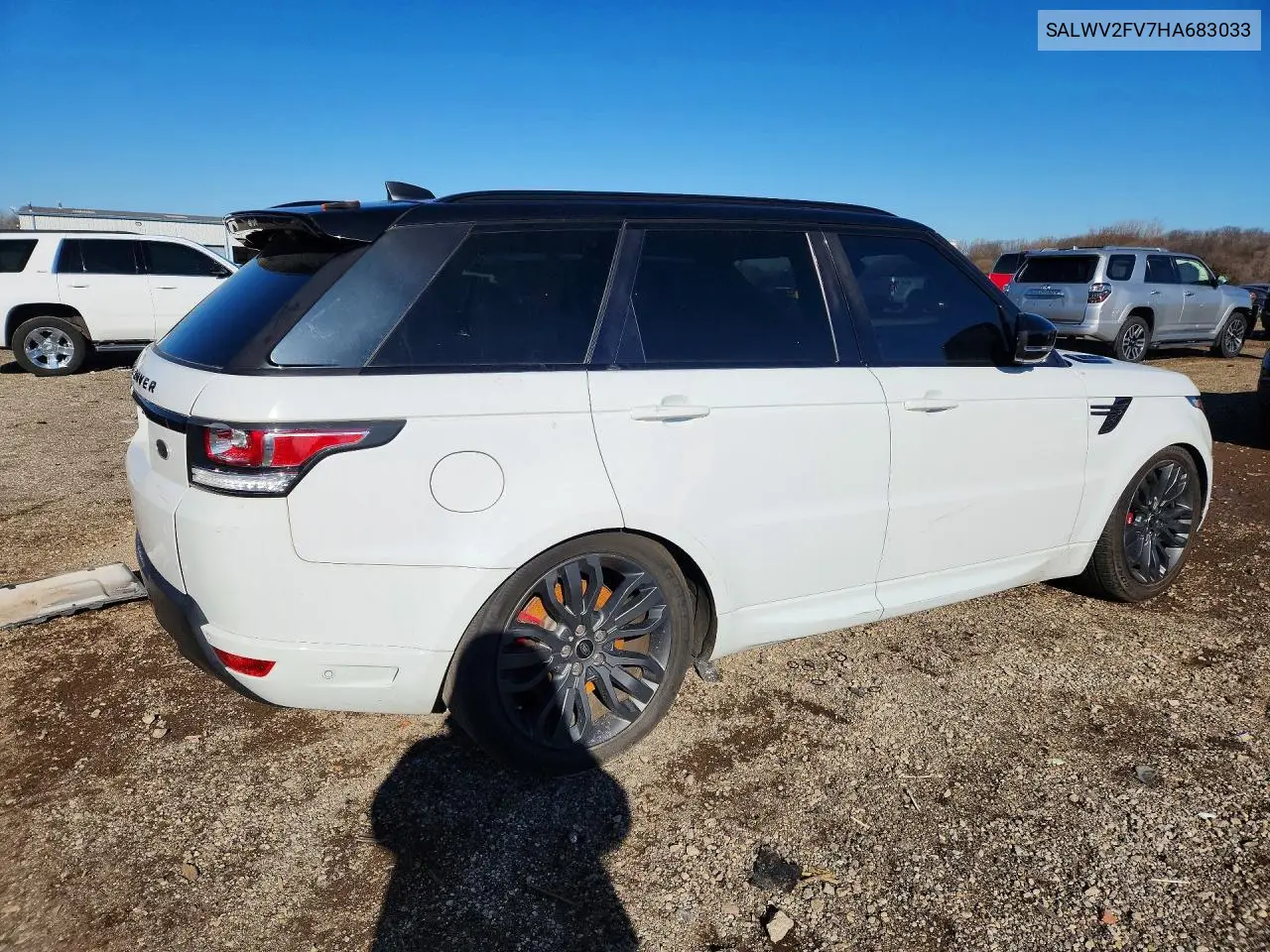 2017 Land Rover Range Rover Sport Hse Dynamic VIN: SALWV2FV7HA683033 Lot: 47657386