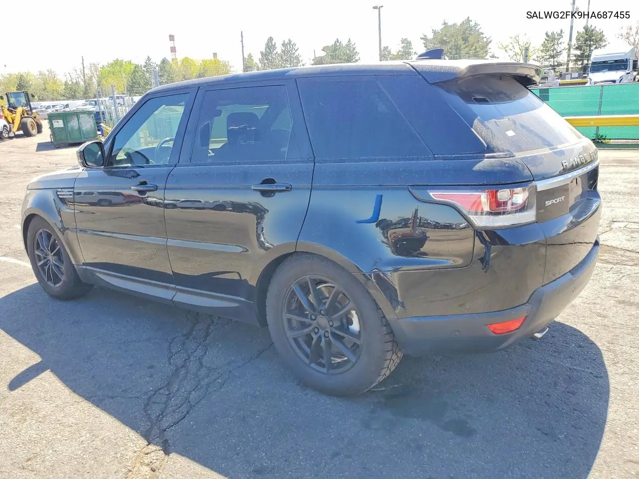 2017 Land Rover Range Rover Sport Se V6 Tdsl VIN: SALWG2FK9HA687455 Lot: 49058076
