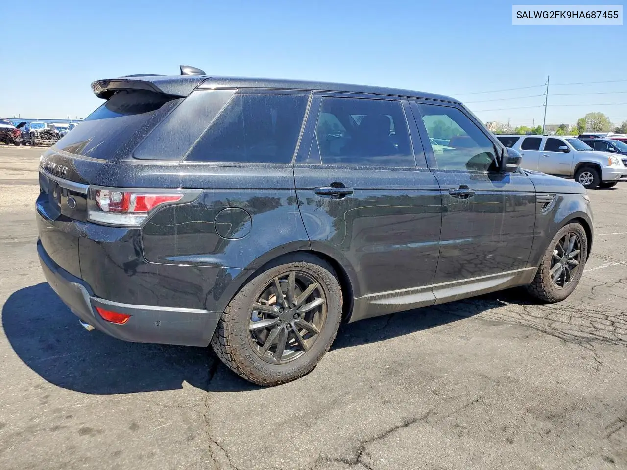 2017 Land Rover Range Rover Sport Se V6 Tdsl VIN: SALWG2FK9HA687455 Lot: 49058076