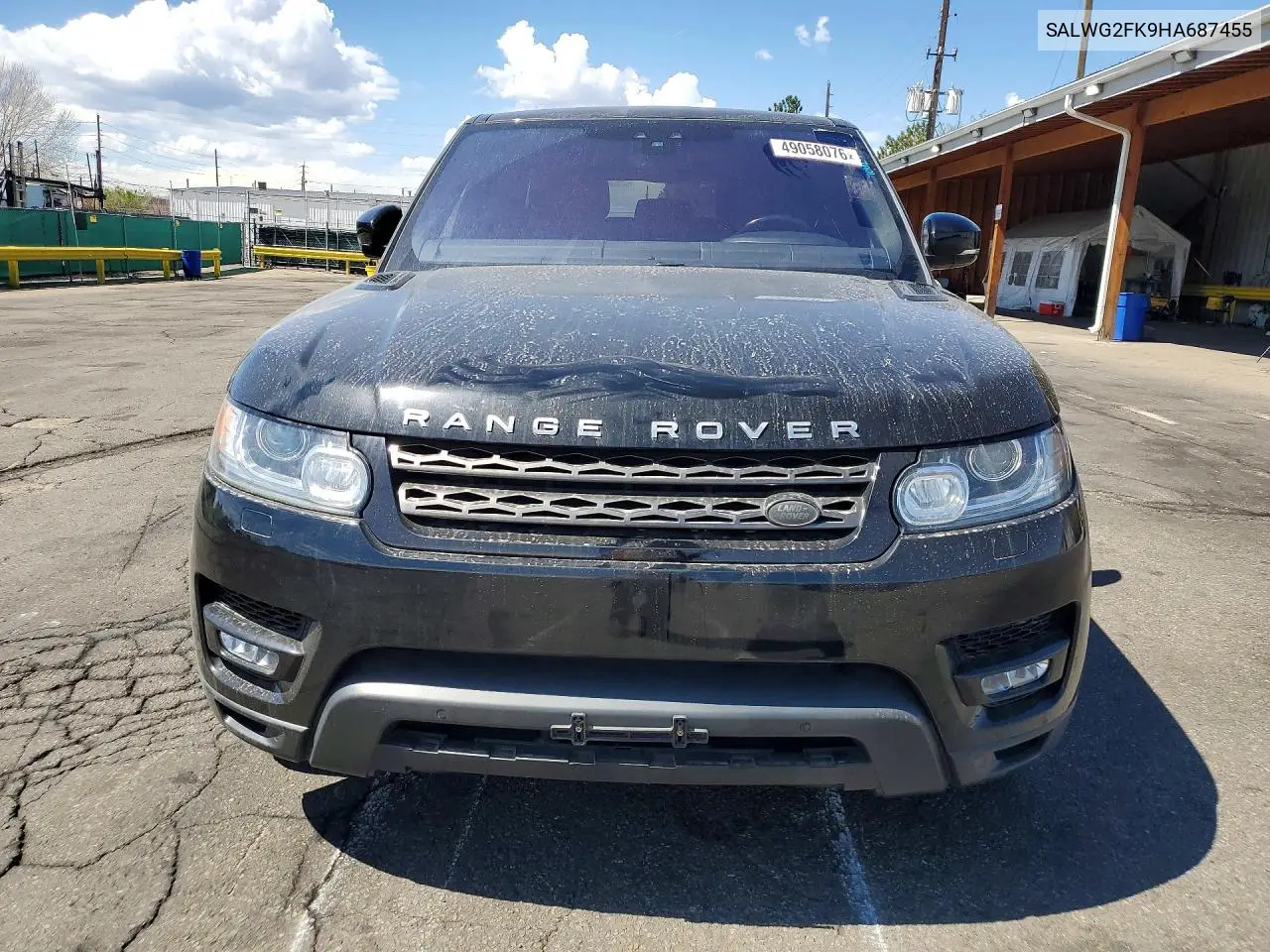 2017 Land Rover Range Rover Sport Se V6 Tdsl VIN: SALWG2FK9HA687455 Lot: 49058076