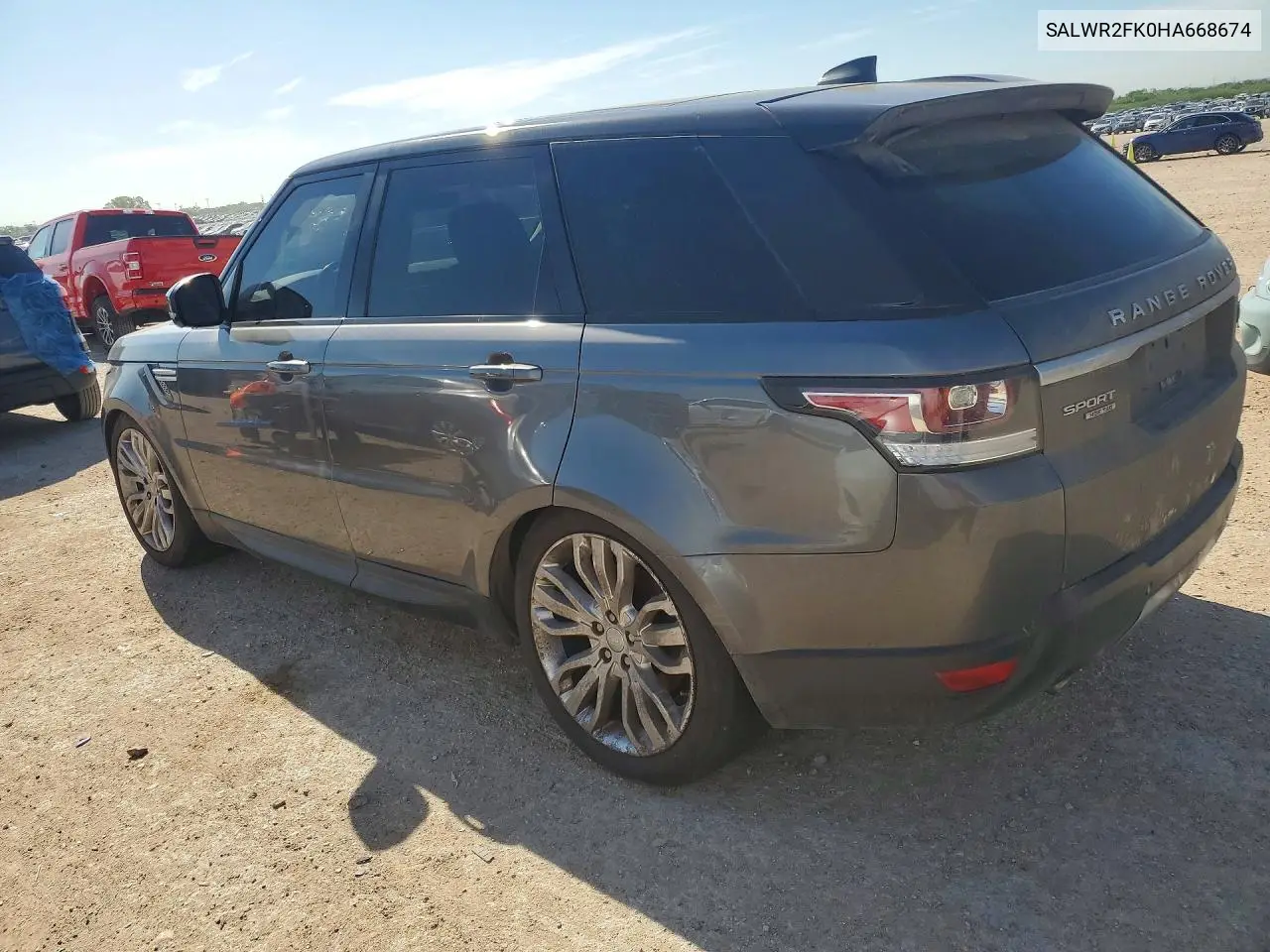 2017 Land Rover Range Rover Hse 3.0L V6 Diesel VIN: SALWR2FK0HA668674 Lot: 49067206