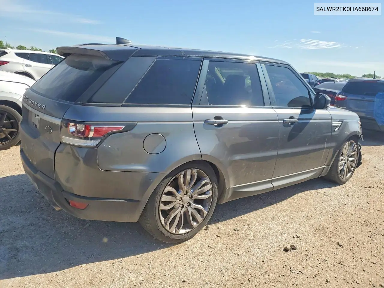 2017 Land Rover Range Rover Hse 3.0L V6 Diesel VIN: SALWR2FK0HA668674 Lot: 49067206