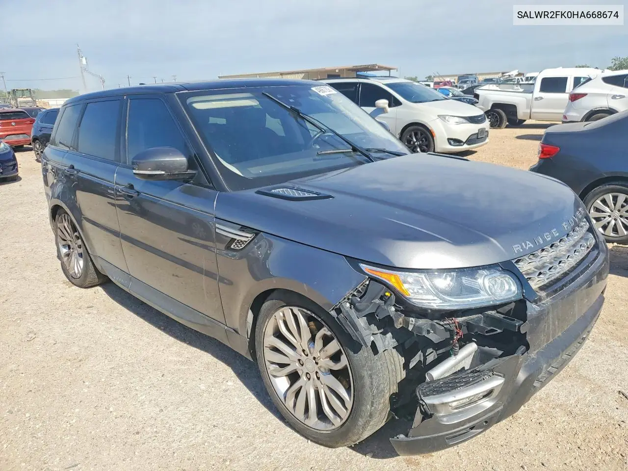 2017 Land Rover Range Rover Hse 3.0L V6 Diesel VIN: SALWR2FK0HA668674 Lot: 49067206