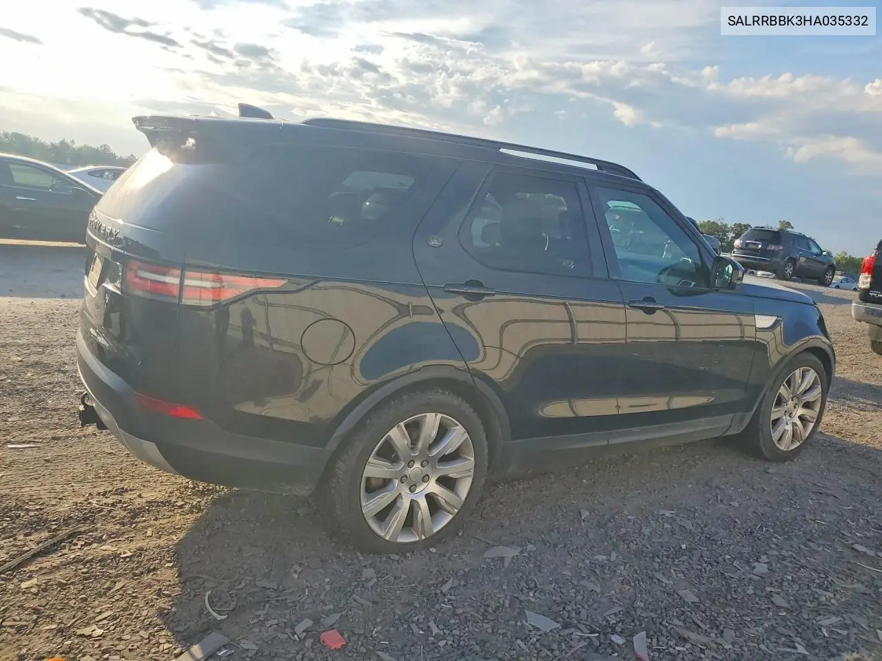 2017 Land Rover Discovery Hse VIN: SALRRBBK3HA035332 Lot: 49123446