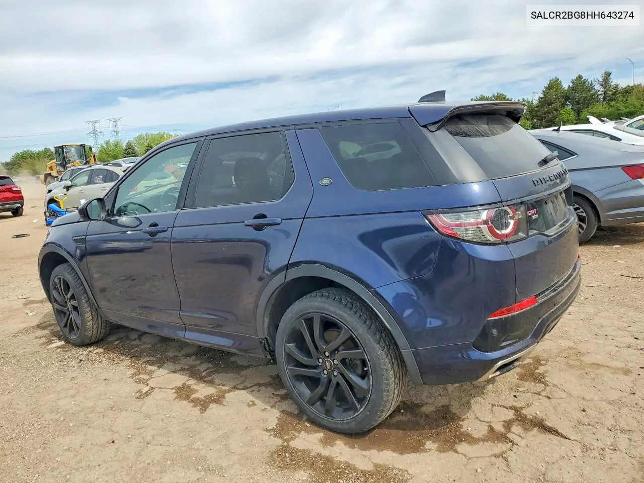 2017 Land Rover Discovery Sport Hse VIN: SALCR2BG8HH643274 Lot: 51212796