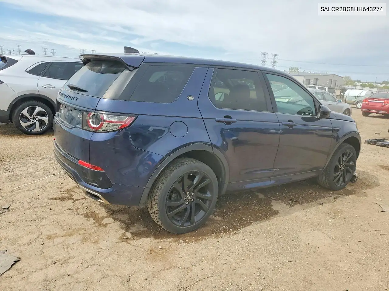 2017 Land Rover Discovery Sport Hse VIN: SALCR2BG8HH643274 Lot: 51212796