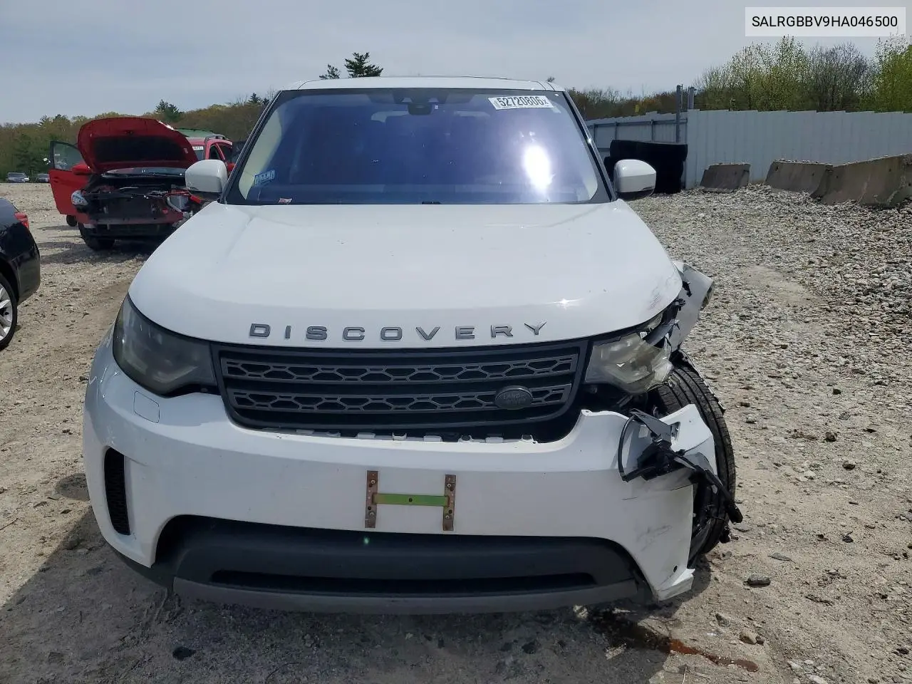 2017 Land Rover Discovery Se VIN: SALRGBBV9HA046500 Lot: 52720806