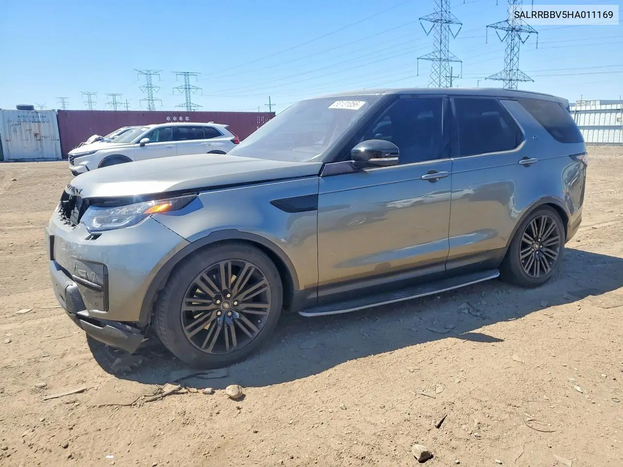 2017 Land Rover Discovery Hse VIN: SALRRBBV5HA011169 Lot: 53131056