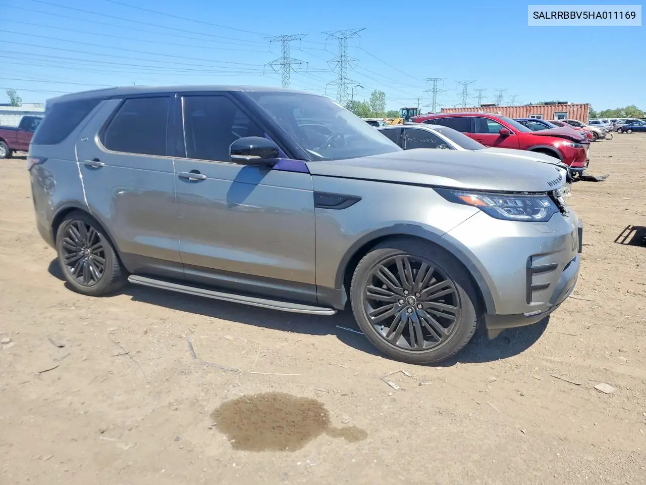 2017 Land Rover Discovery Hse VIN: SALRRBBV5HA011169 Lot: 53131056