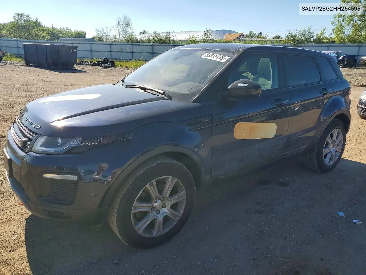 2017 Land Rover Range Rover Evoque Se VIN: SALVP2BG2HH254595 Lot: 53312136