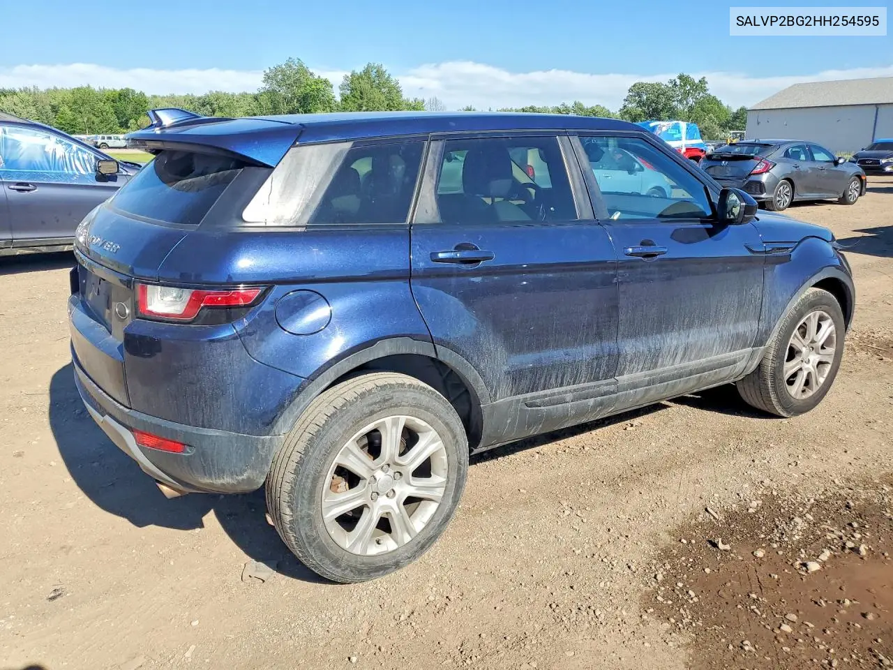 2017 Land Rover Range Rover Evoque Se VIN: SALVP2BG2HH254595 Lot: 53312136
