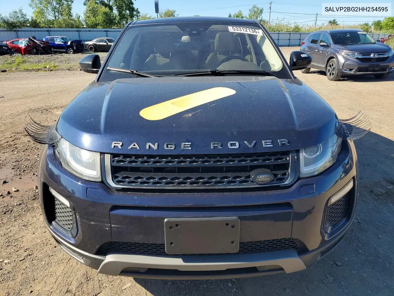 2017 Land Rover Range Rover Evoque Se VIN: SALVP2BG2HH254595 Lot: 53312136