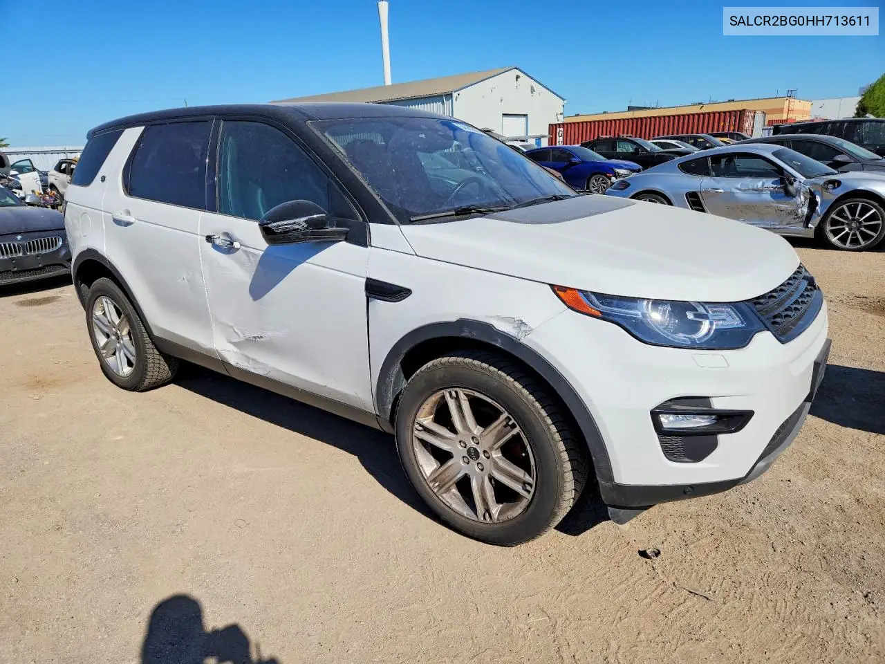 2017 Land Rover Discovery Sport Hse VIN: SALCR2BG0HH713611 Lot: 54399646