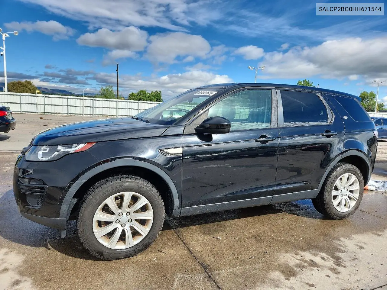 2017 Land Rover Discovery Sport Se VIN: SALCP2BG0HH671544 Lot: 54441676