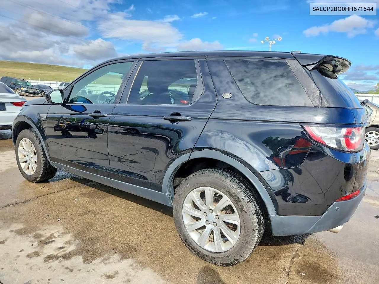 2017 Land Rover Discovery Sport Se VIN: SALCP2BG0HH671544 Lot: 54441676