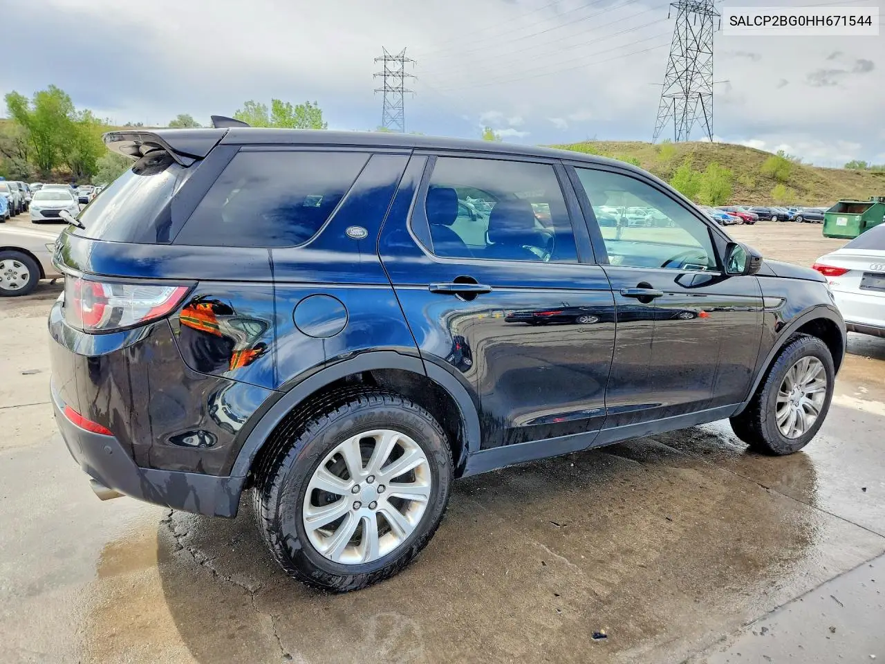 2017 Land Rover Discovery Sport Se VIN: SALCP2BG0HH671544 Lot: 54441676