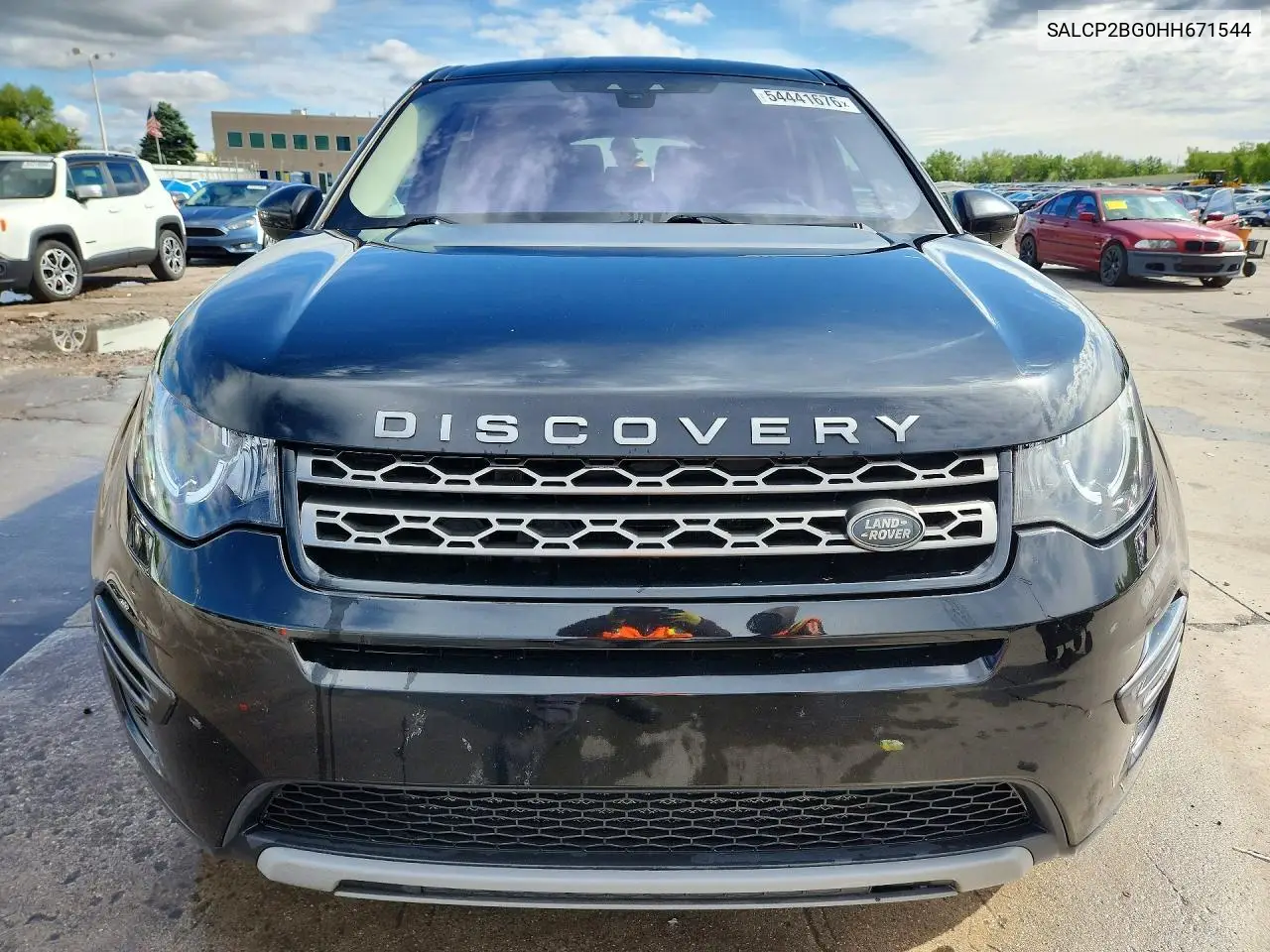 2017 Land Rover Discovery Sport Se VIN: SALCP2BG0HH671544 Lot: 54441676