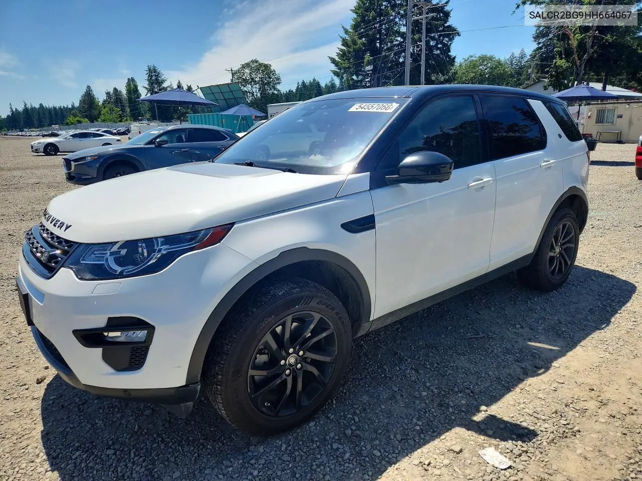 2017 Land Rover Discovery Sport Hse VIN: SALCR2BG9HH664067 Lot: 54557066