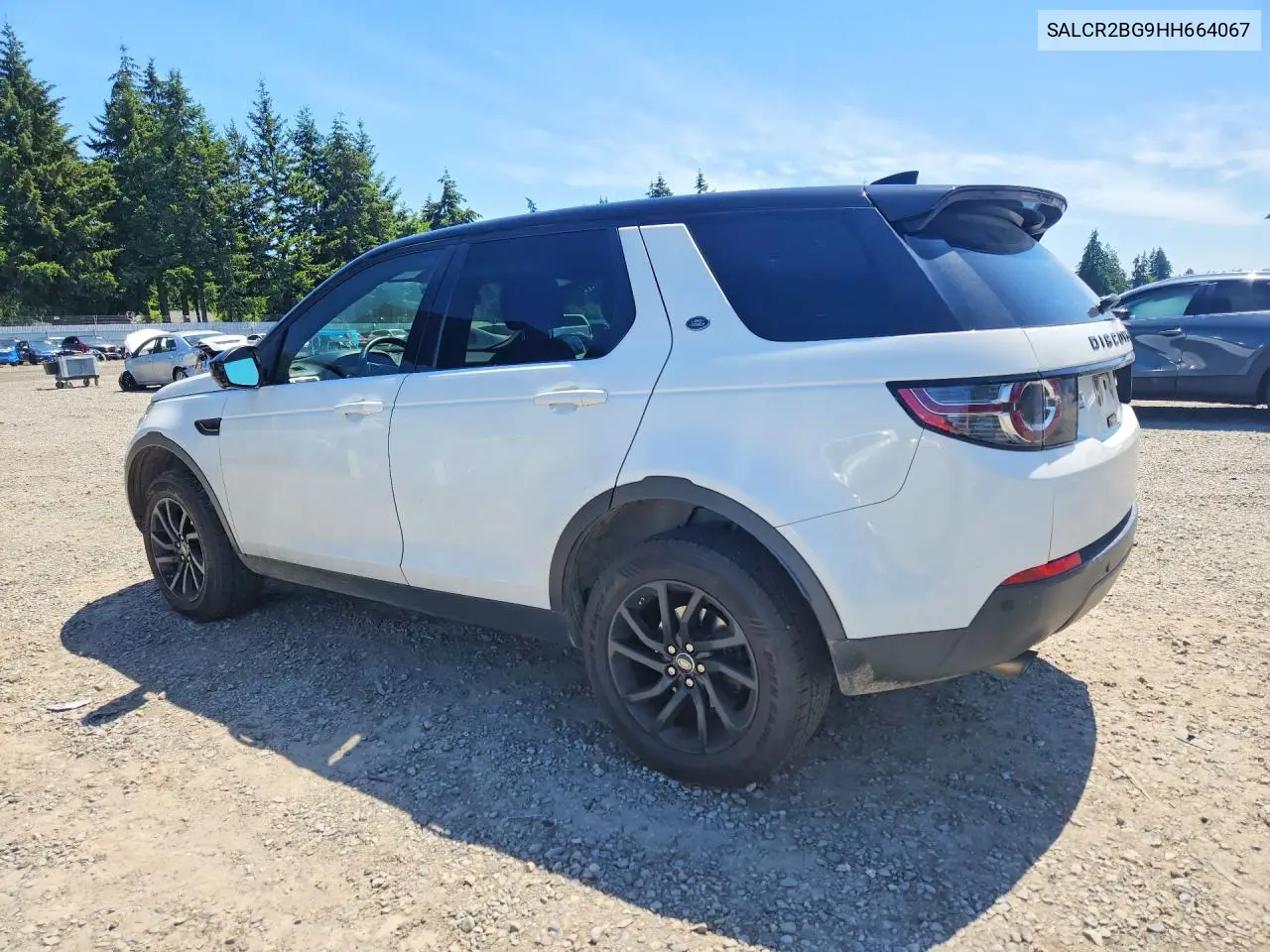 2017 Land Rover Discovery Sport Hse VIN: SALCR2BG9HH664067 Lot: 54557066