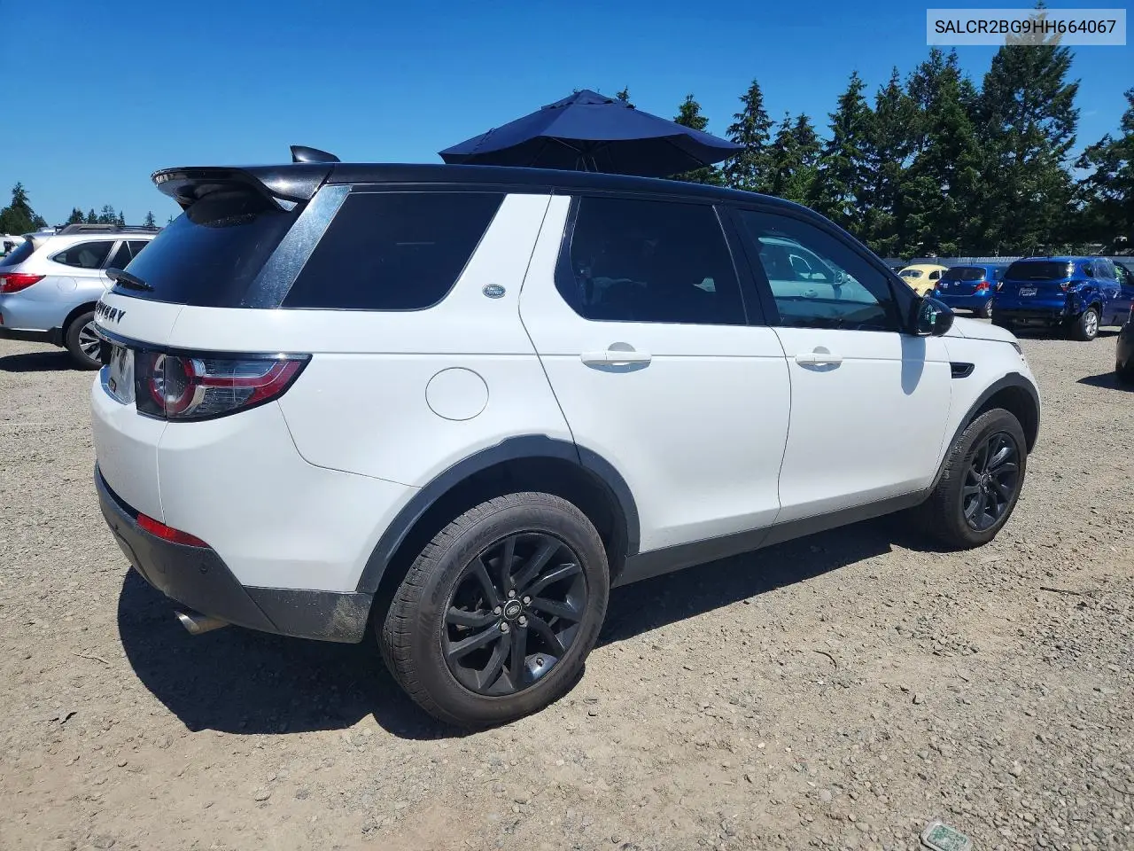 2017 Land Rover Discovery Sport Hse VIN: SALCR2BG9HH664067 Lot: 54557066
