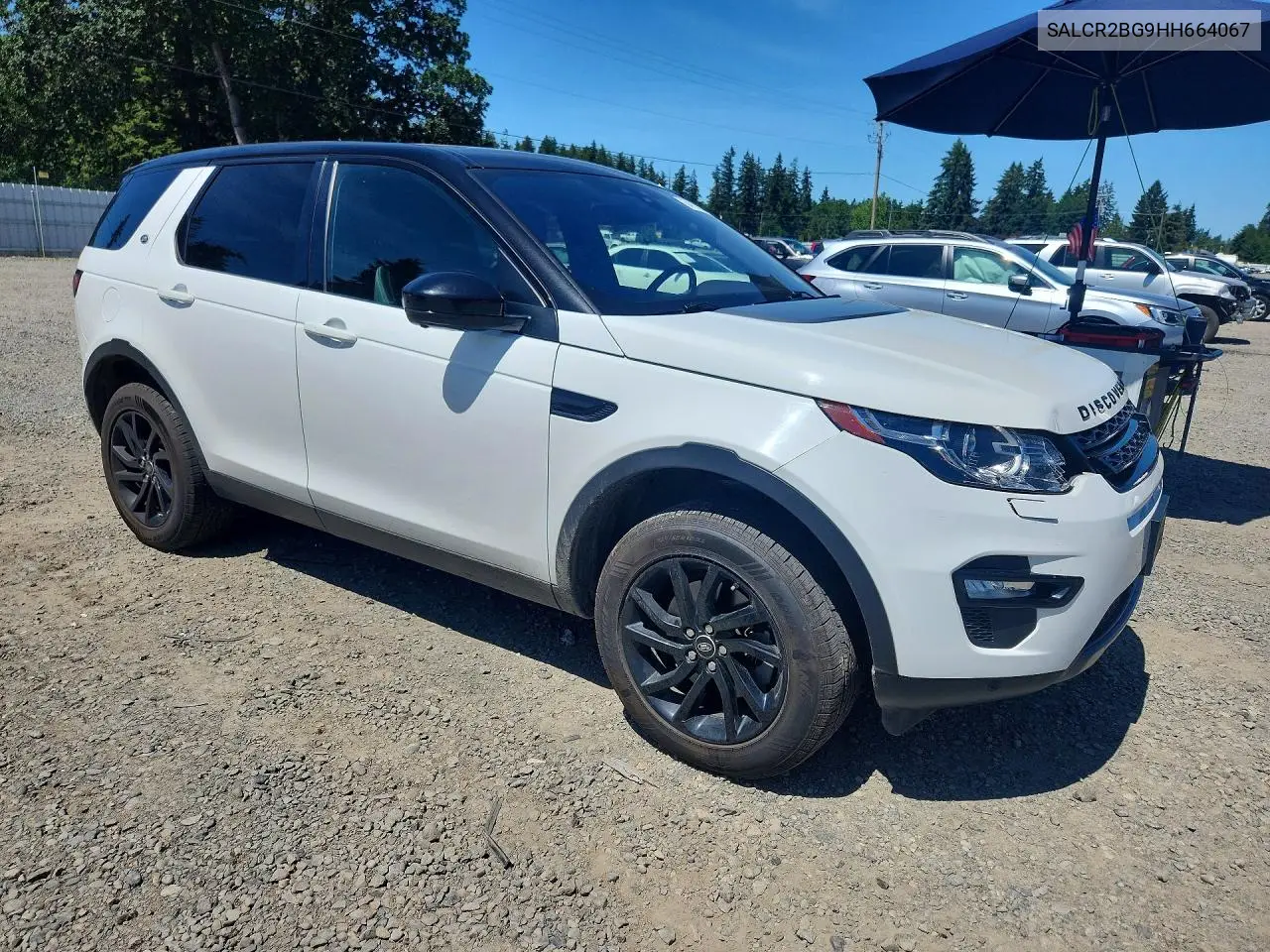 2017 Land Rover Discovery Sport Hse VIN: SALCR2BG9HH664067 Lot: 54557066