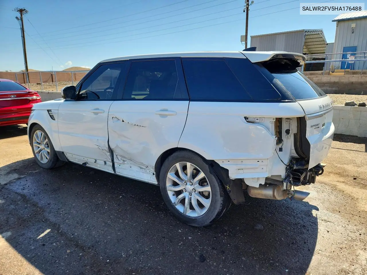 2017 Land Rover Range Rover Sport Hse VIN: SALWR2FV5HA176488 Lot: 55572636