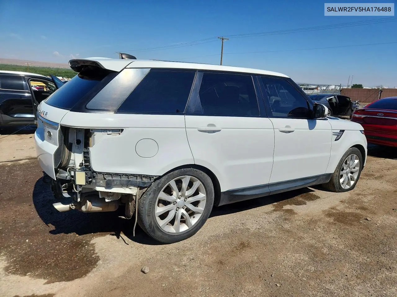 2017 Land Rover Range Rover Sport Hse VIN: SALWR2FV5HA176488 Lot: 55572636
