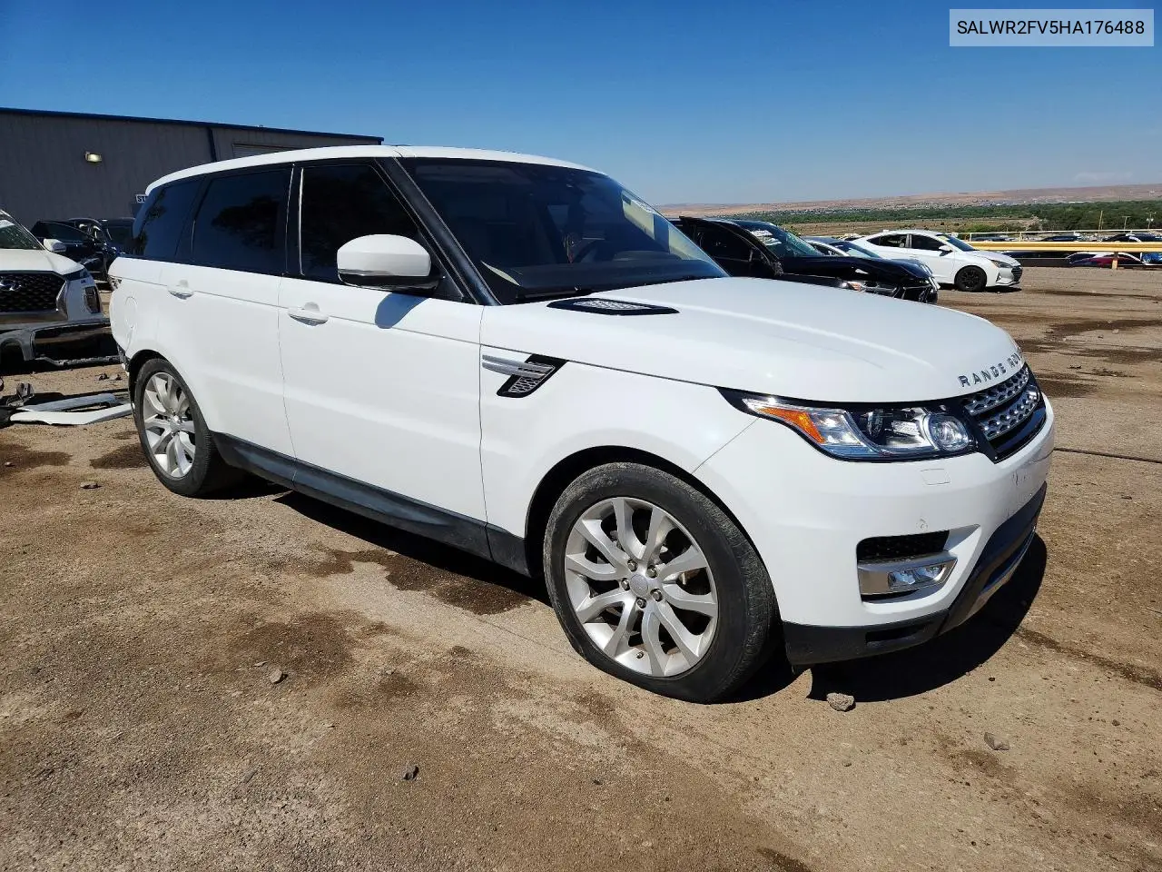 2017 Land Rover Range Rover Sport Hse VIN: SALWR2FV5HA176488 Lot: 55572636
