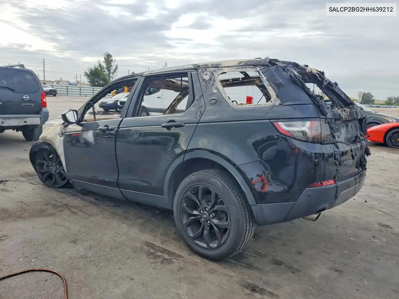 2017 Land Rover Discovery Sport Se VIN: SALCP2BG2HH639212 Lot: 55845336