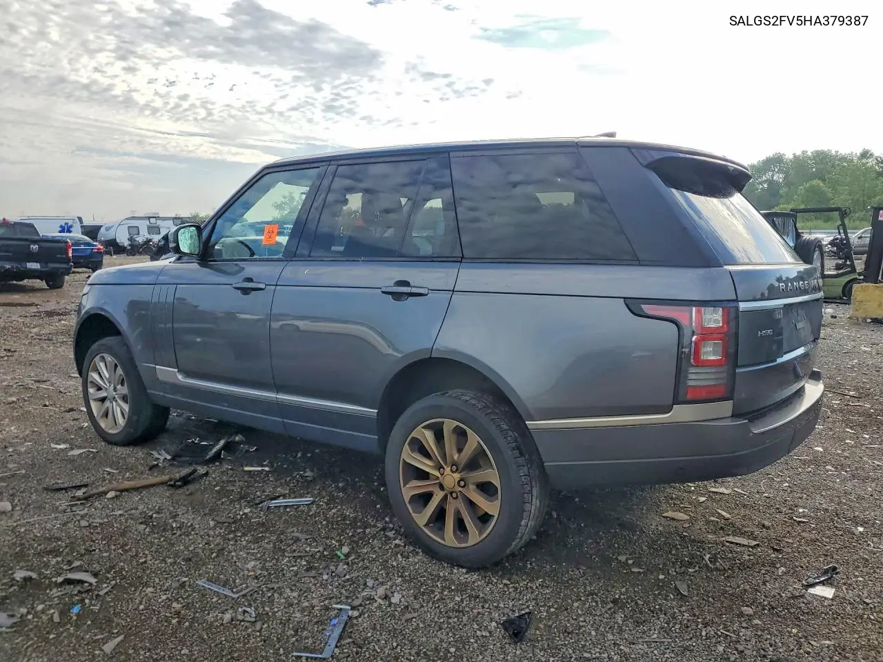 2017 Land Rover Range Rover Hse VIN: SALGS2FV5HA379387 Lot: 56117346