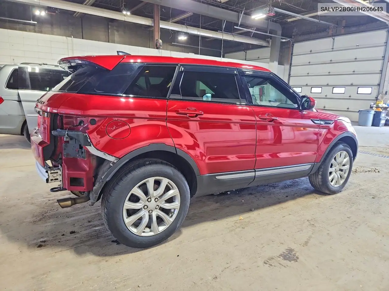 2017 Land Rover Range Rover Evoque Se VIN: SALVP2BG0HH206643 Lot: 56270746