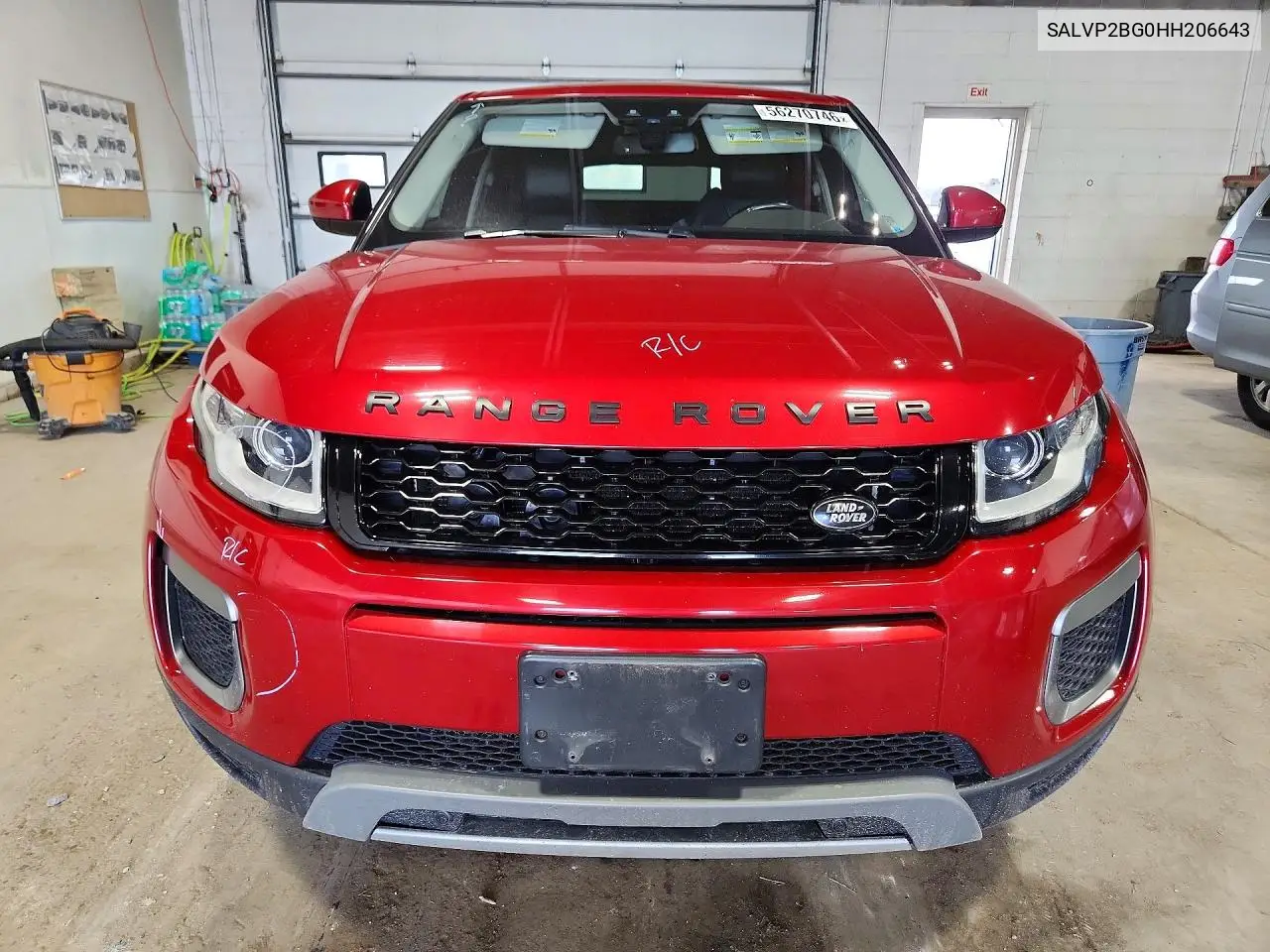 2017 Land Rover Range Rover Evoque Se VIN: SALVP2BG0HH206643 Lot: 56270746