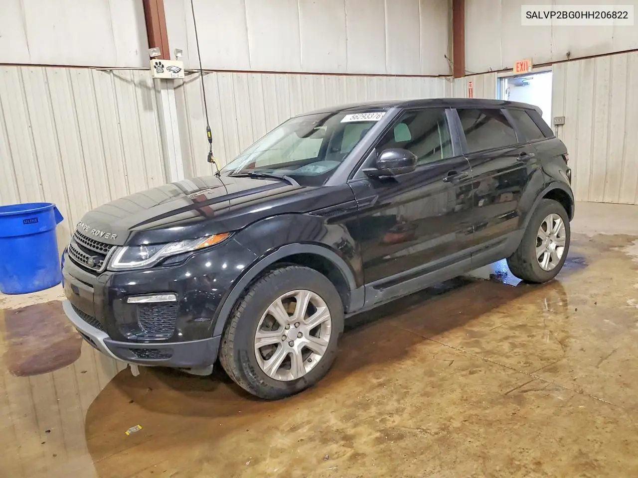 2017 Land Rover Range Rover Evoque Se VIN: SALVP2BG0HH206822 Lot: 56293376