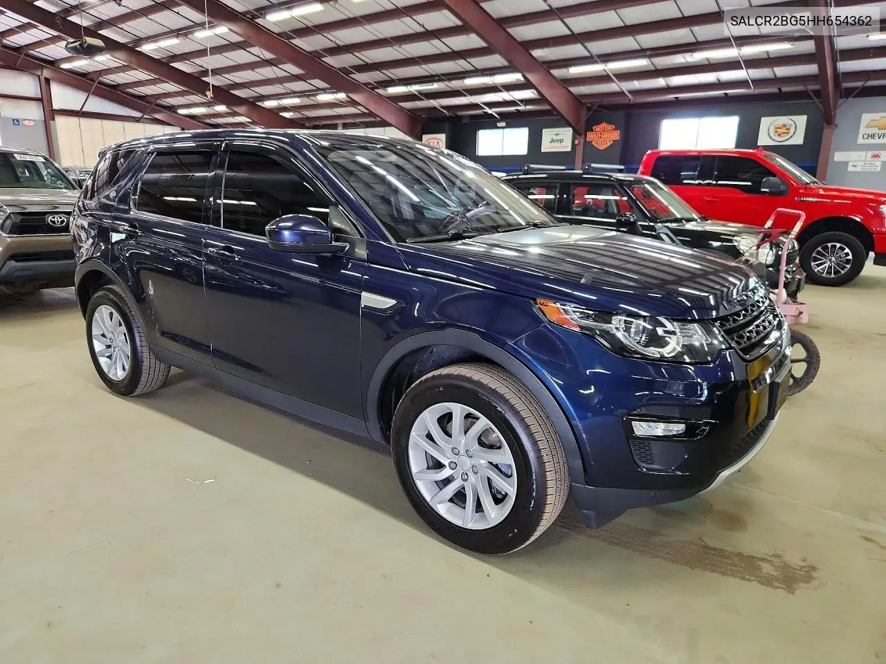 2017 Land Rover Discovery Sport Hse VIN: SALCR2BG5HH654362 Lot: 57156316