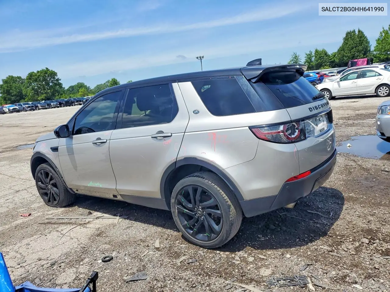 2017 Land Rover Discovery Sport Hse Luxury VIN: SALCT2BG0HH641990 Lot: 57538876