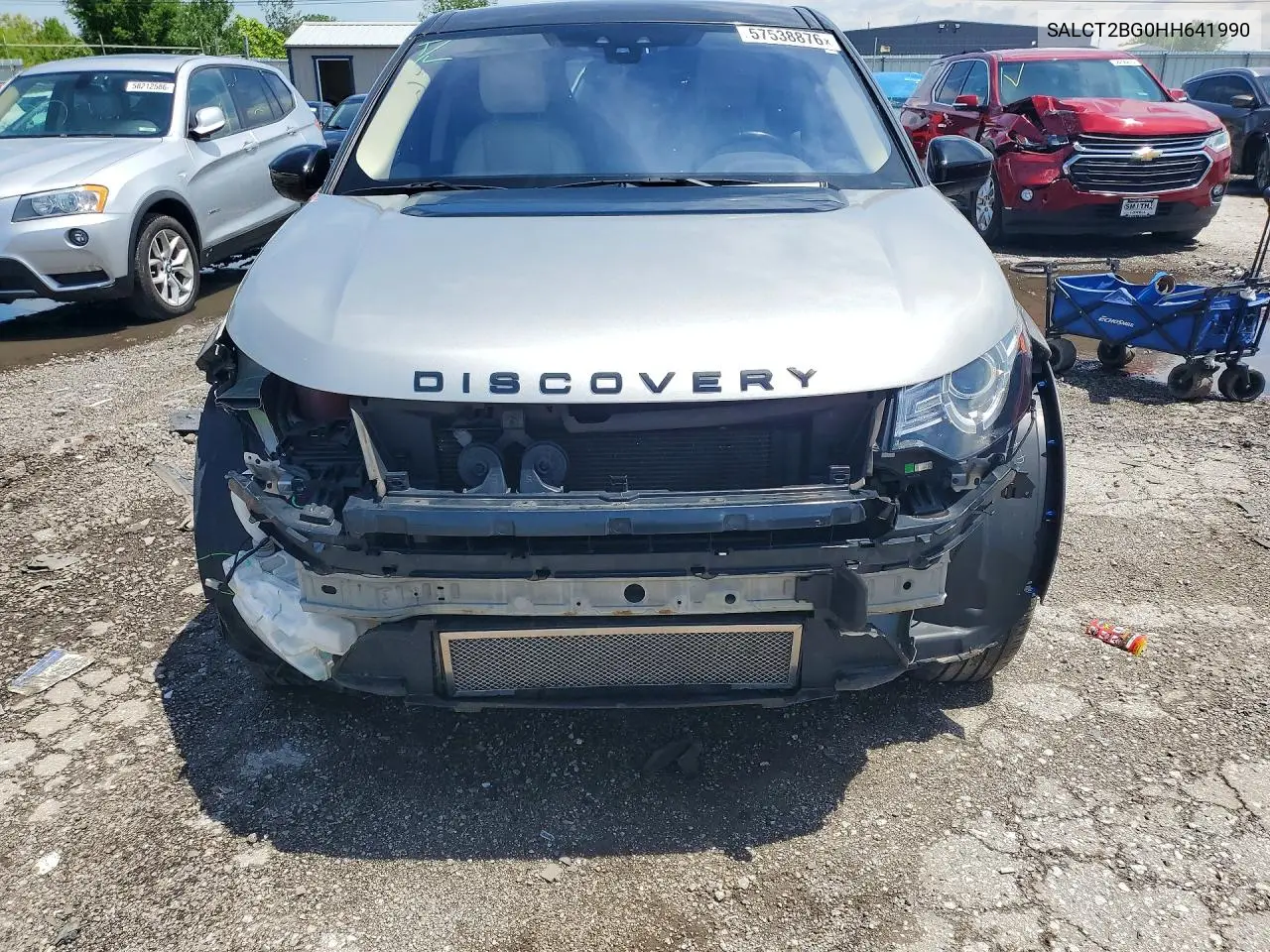 2017 Land Rover Discovery Sport Hse Luxury VIN: SALCT2BG0HH641990 Lot: 57538876