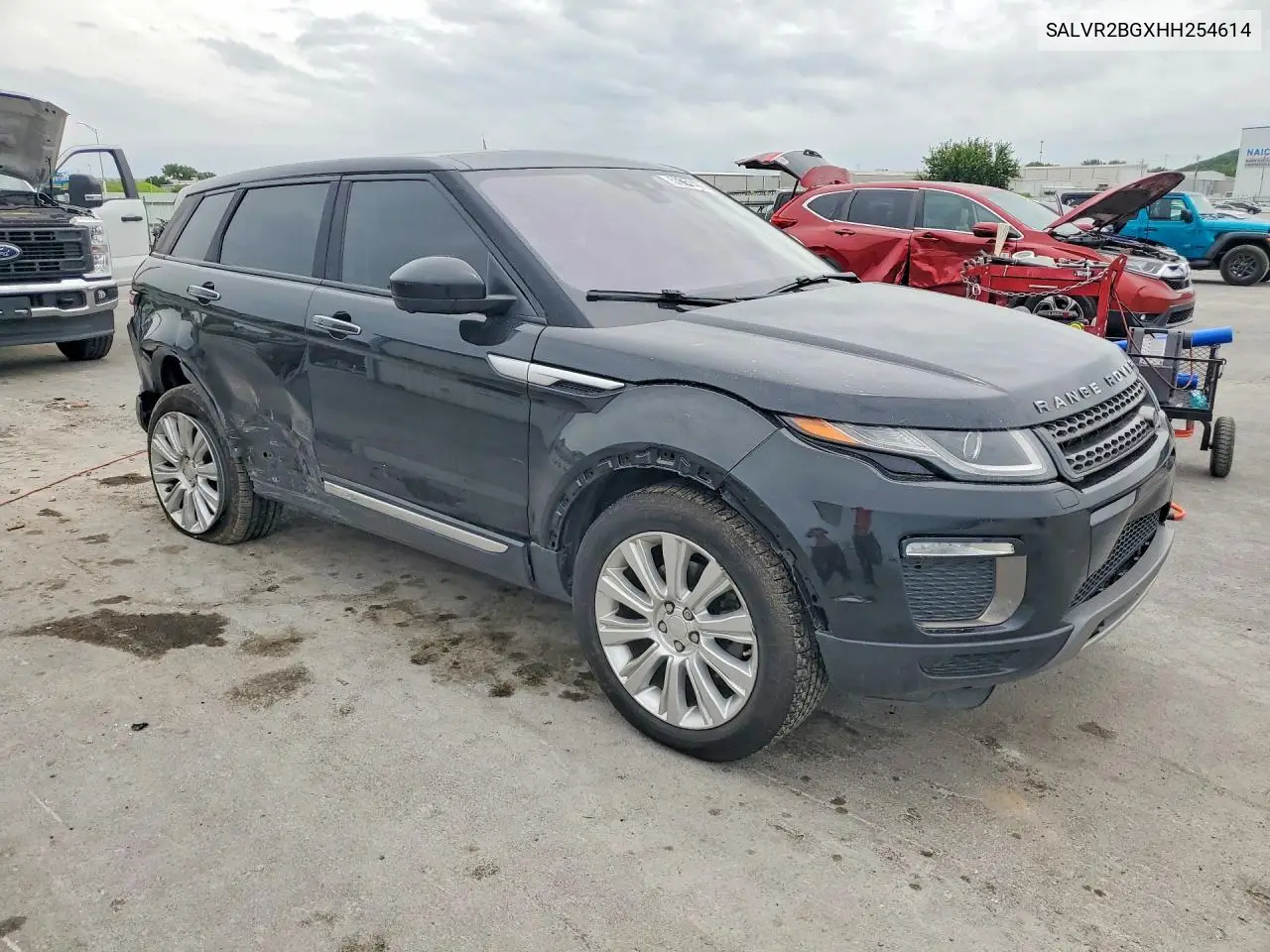 2017 Land Rover Range Rover Evoque Hse VIN: SALVR2BGXHH254614 Lot: 57951466